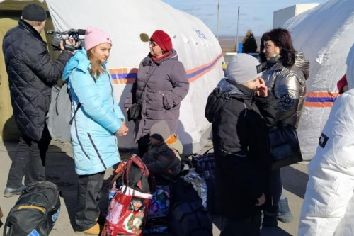В Ростовской области беженцы начали получать по 10 тысяч рублей