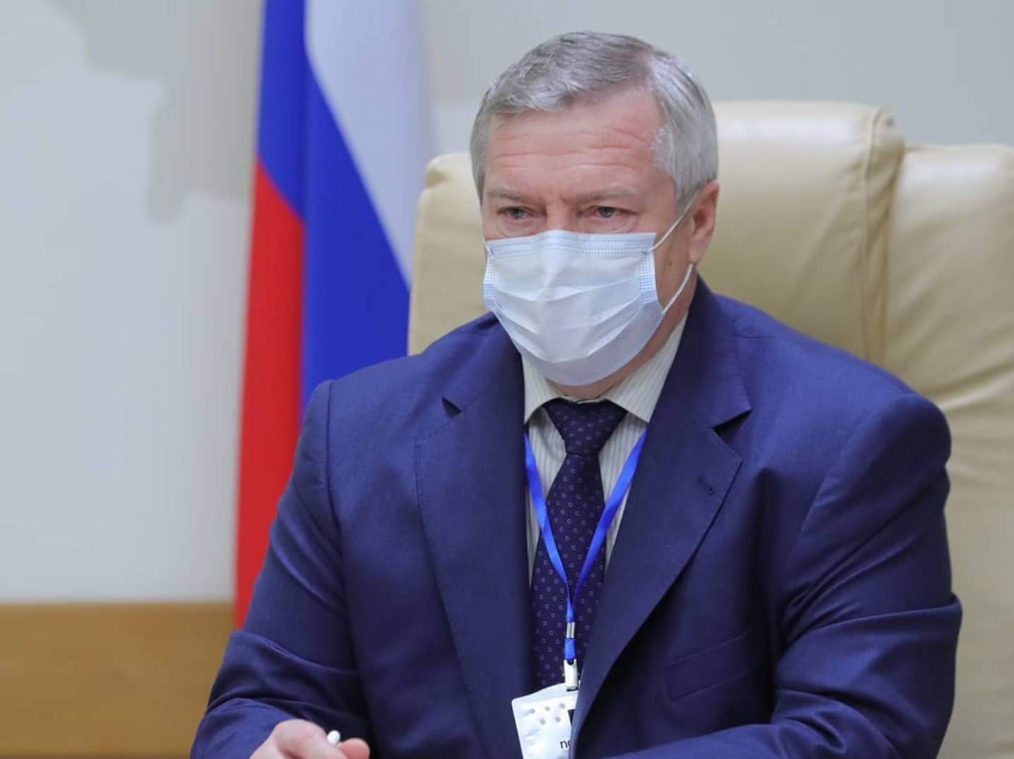 Донской губернатор Василий Голубев заболел коронавирусом