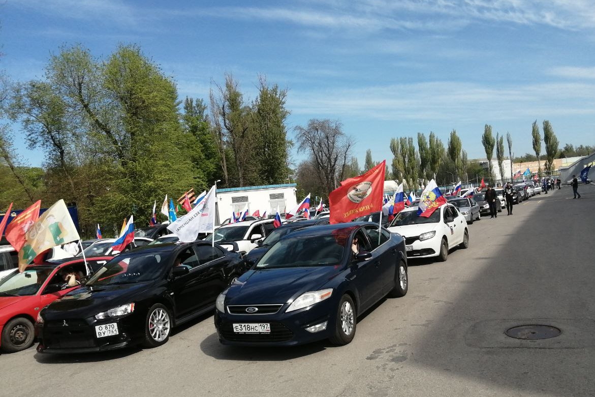 Ростовская область присоединилась ко Всероссийскому автопробегу «Zа мир без нацизма»