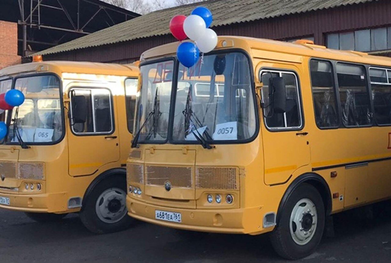 К новому учебному году – три новых школьных автобуса