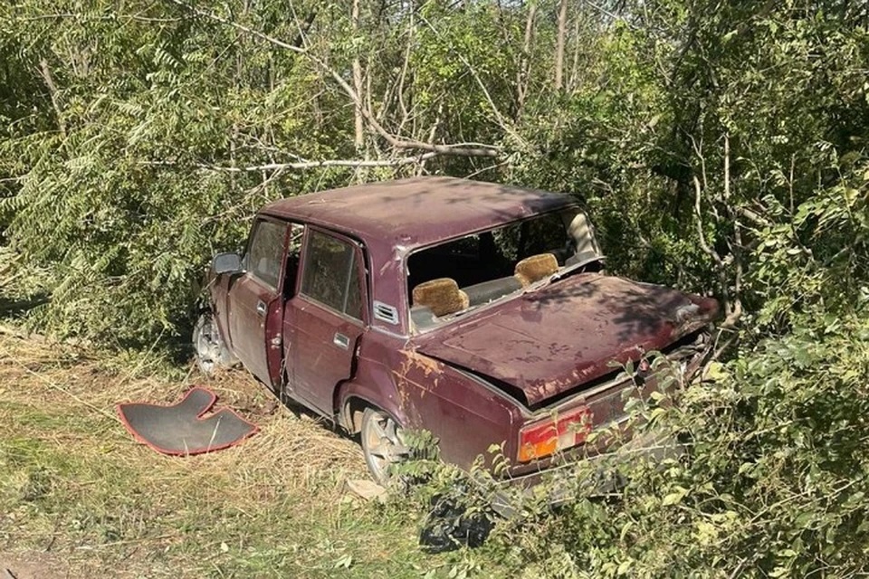 В Орловском районе водитель легковушки погиб после столкновения с деревом