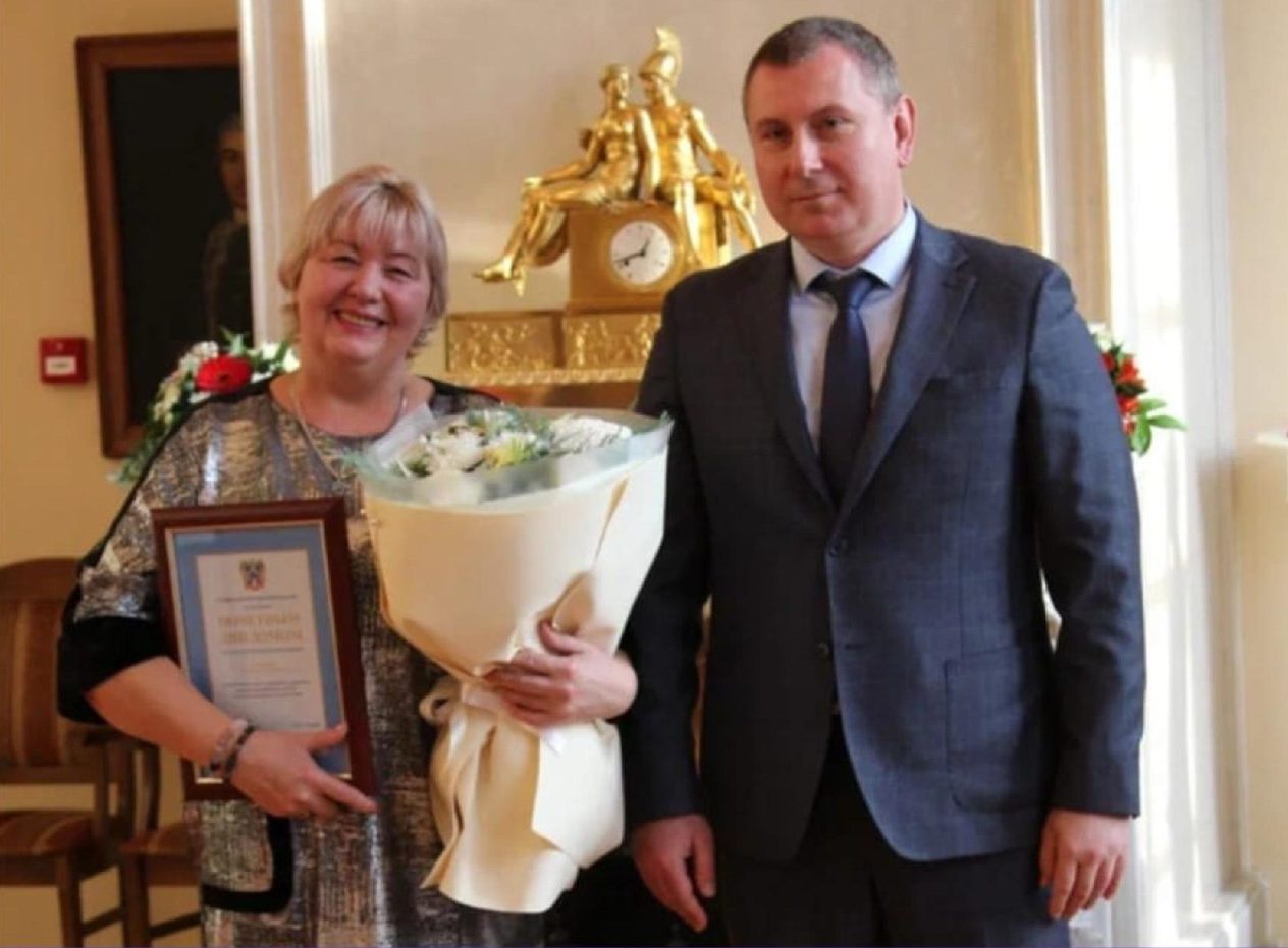 Светлана Ковалева награждена Почётным дипломом «За заслуги в воспитании детей»
