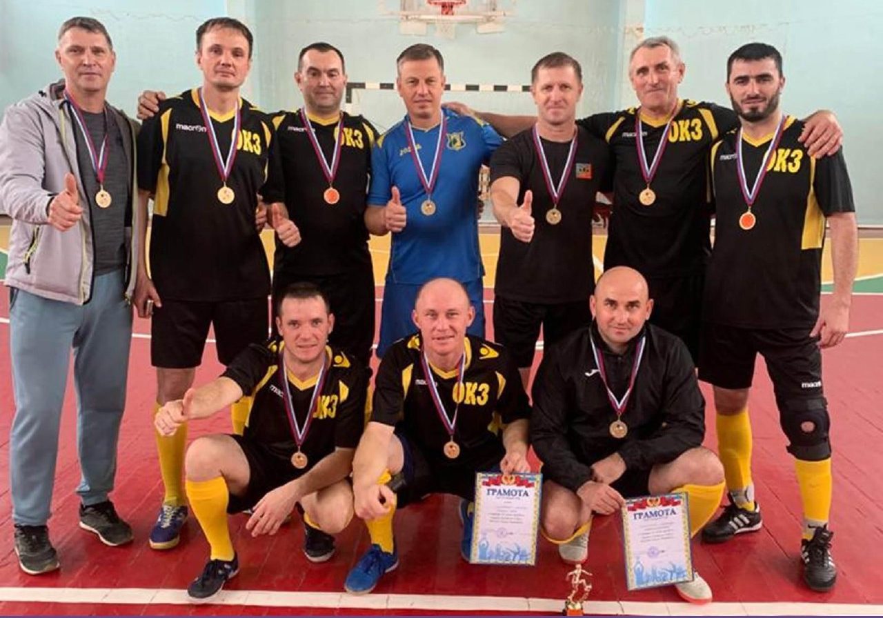 Команда ветеранов Орловского района заняла I место в турнире по мини-футболу