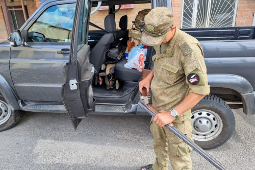 Около 20 охотничьих ружей из Ростовской области переданы военнослужащим в зону СВО