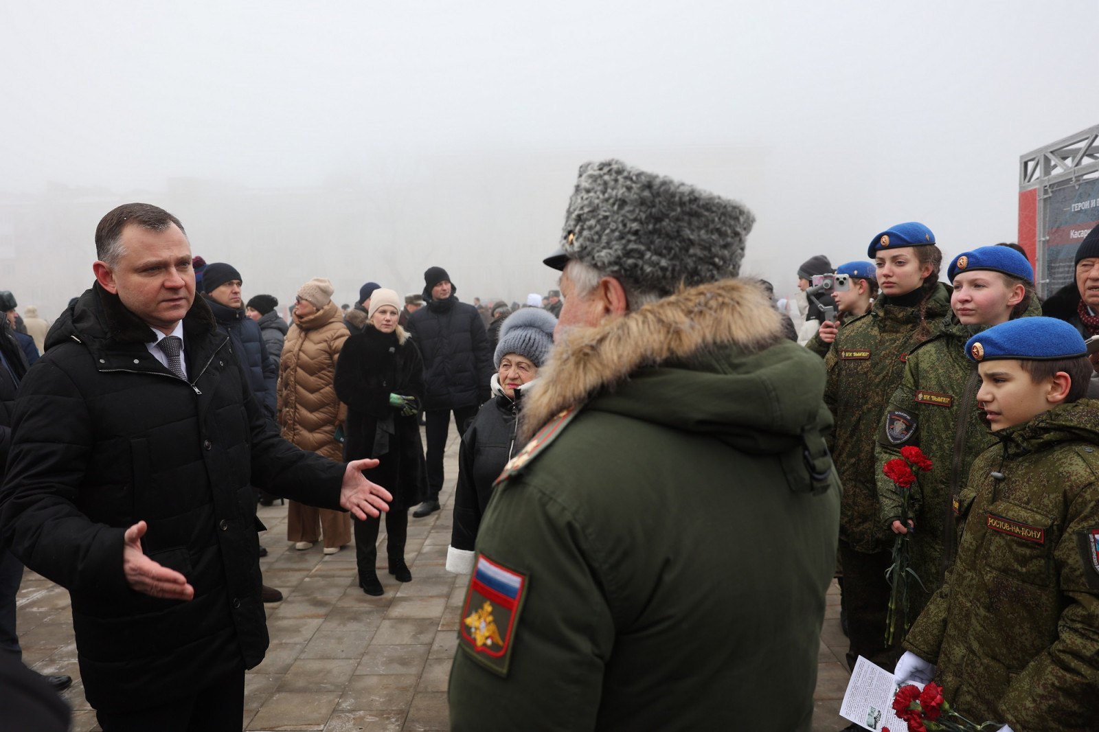 Юрий Слюсарь поддержал идею зажжения Вечного огня на Кумженском мемориале в Ростове